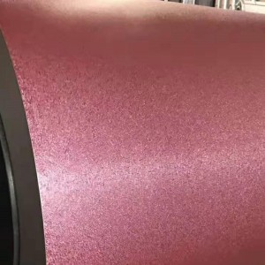 Pre-painted galvanized steel coil matt wrinkle surface PPGI coil